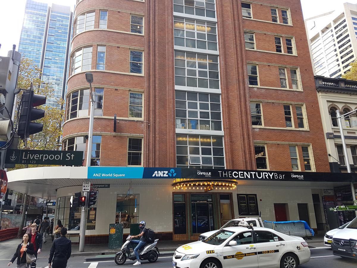 The Capsule Hotel Sidney Exterior foto